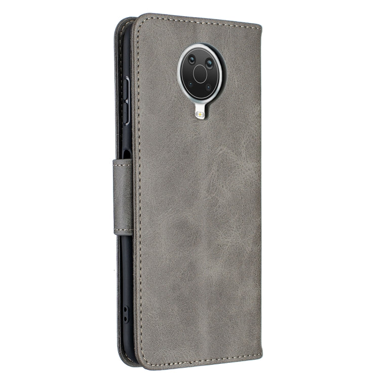 For Nokia G20 / G10 Retro Lambskin Texture Pure Color Horizontal Flip PU Leather Case with Holder & Card Slots & Wallet & Lanyard