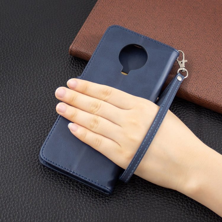 For Nokia G20 / G10 Retro Lambskin Texture Pure Color Horizontal Flip PU Leather Case with Holder & Card Slots & Wallet & Lanyard