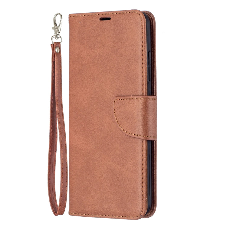 For Nokia 1.4 Retro Lambskin Texture Pure Color Horizontal Flip PU Leather Case with Holder & Card Slots & Wallet & Lanyard