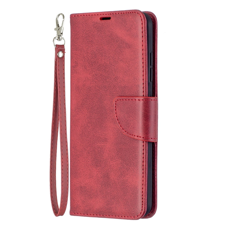 For Nokia 1.4 Retro Lambskin Texture Pure Color Horizontal Flip PU Leather Case with Holder & Card Slots & Wallet & Lanyard