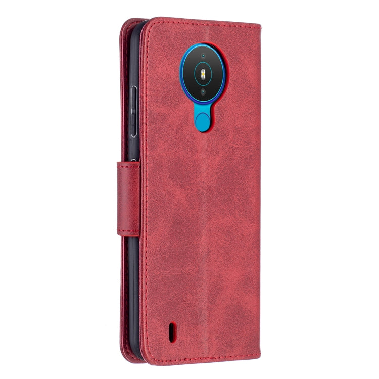 For Nokia 1.4 Retro Lambskin Texture Pure Color Horizontal Flip PU Leather Case with Holder & Card Slots & Wallet & Lanyard