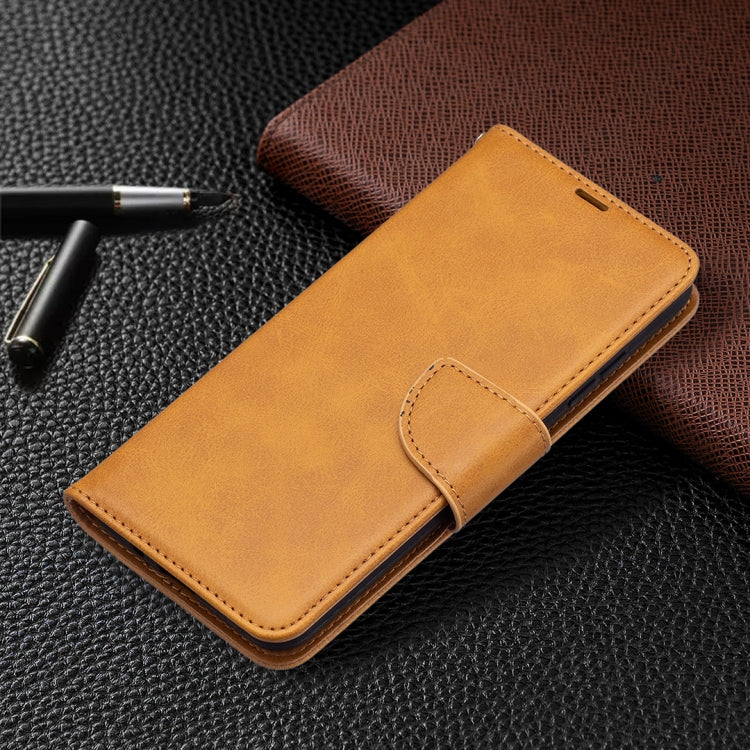 For Nokia 1.4 Retro Lambskin Texture Pure Color Horizontal Flip PU Leather Case with Holder & Card Slots & Wallet & Lanyard