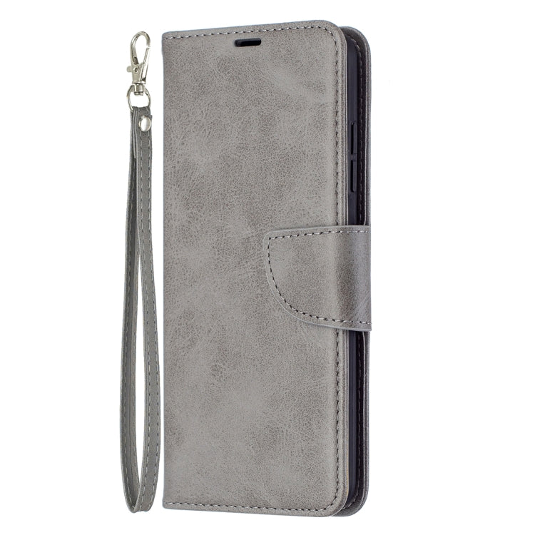 For Nokia 1.4 Retro Lambskin Texture Pure Color Horizontal Flip PU Leather Case with Holder & Card Slots & Wallet & Lanyard