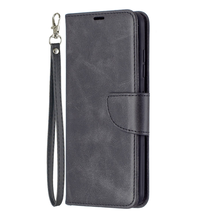 For Nokia 1.4 Retro Lambskin Texture Pure Color Horizontal Flip PU Leather Case with Holder & Card Slots & Wallet & Lanyard