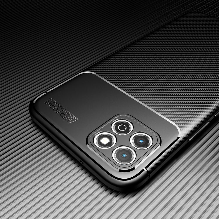 For Honor Play 20 Carbon Fiber Texture Shockproof TPU Case