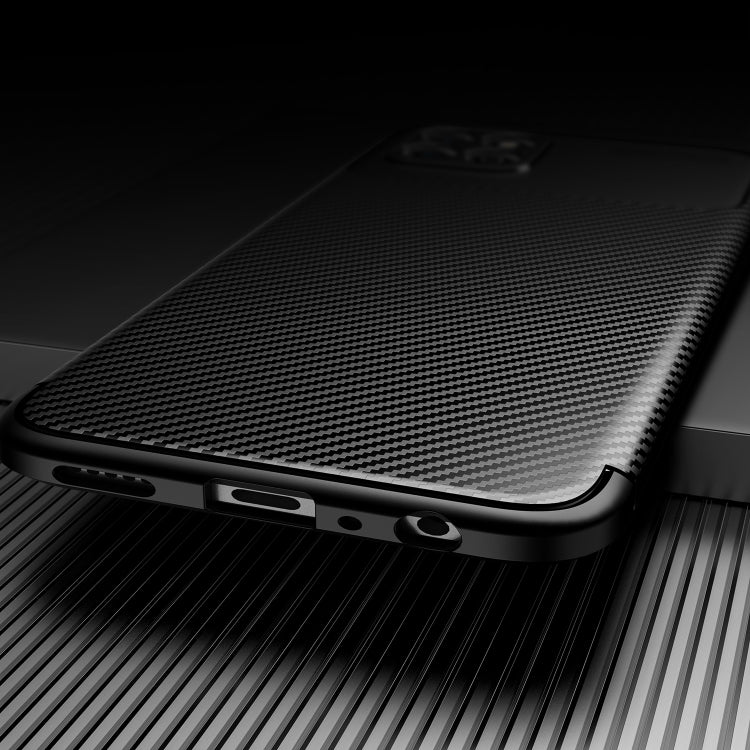 For Honor Play 20 Carbon Fiber Texture Shockproof TPU Case