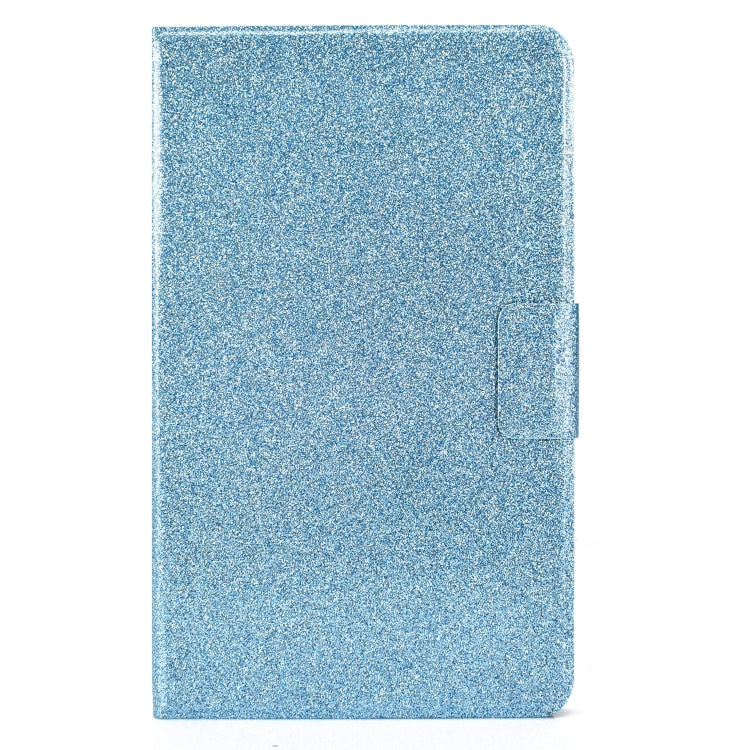 For Samsung Galaxy Tab A7 Lite T220 Glitter Horizontal Flip Leather Case with Holder & Card Slots