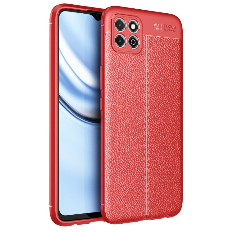For Honor Play 20 Litchi Texture TPU Shockproof Case