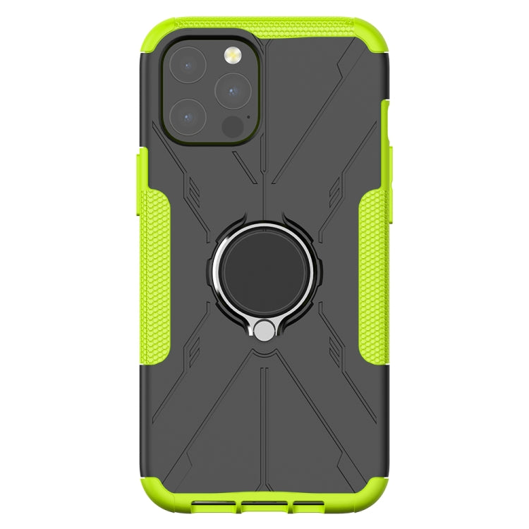 For iPhone 12 Pro Max Machine Armor Bear Shockproof PC + TPU Protective Case with Ring Holder