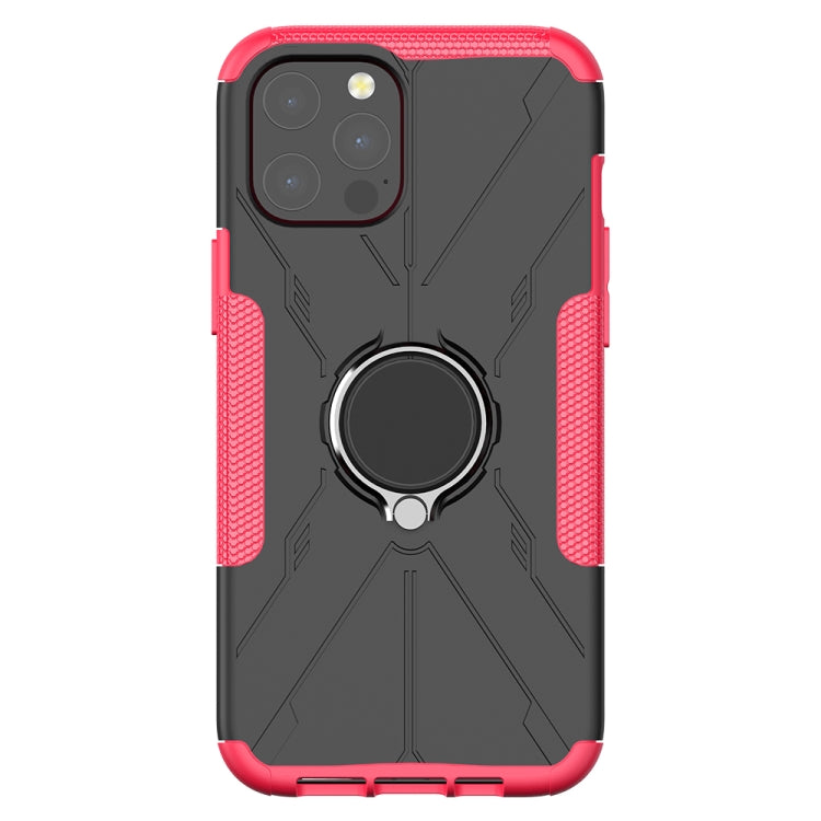 For iPhone 12 Pro Max Machine Armor Bear Shockproof PC + TPU Protective Case with Ring Holder