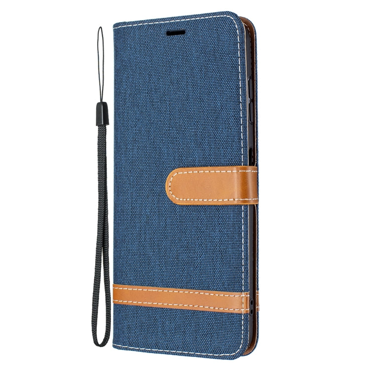 For Nokia G20 / G10 Color Matching Denim Texture Horizontal Flip Leather Case with Holder & Card Slots & Wallet & Lanyard