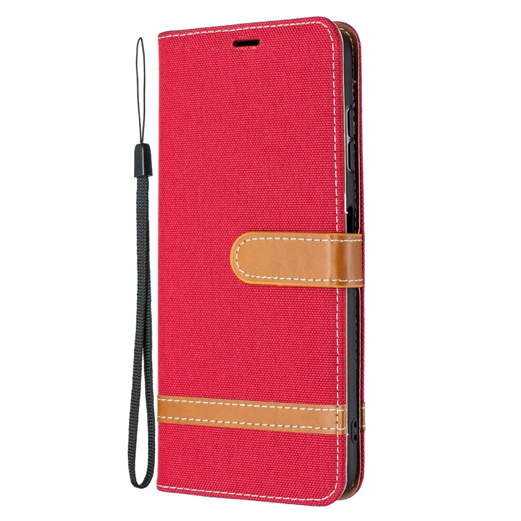 For Nokia G20 / G10 Color Matching Denim Texture Horizontal Flip Leather Case with Holder & Card Slots & Wallet & Lanyard