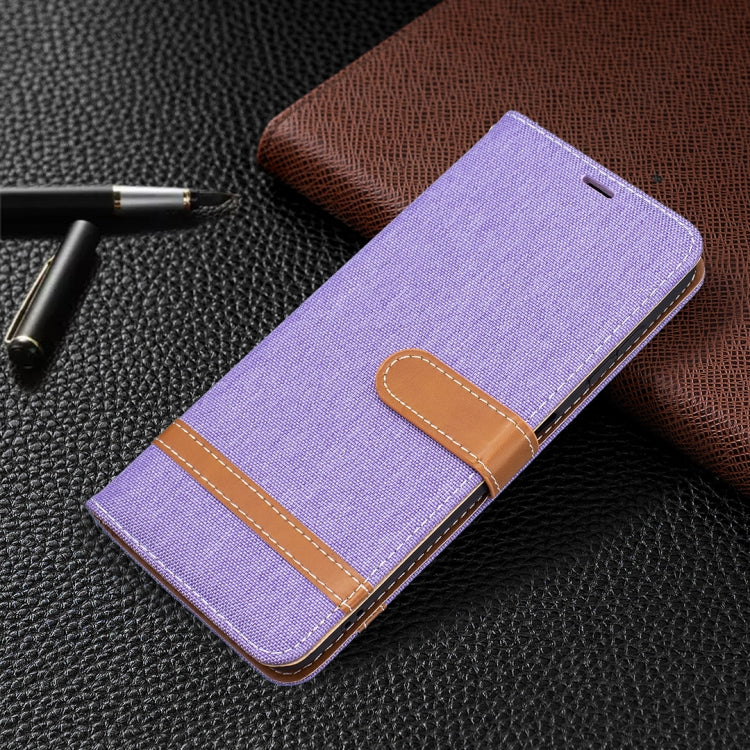 For Nokia G20 / G10 Color Matching Denim Texture Horizontal Flip Leather Case with Holder & Card Slots & Wallet & Lanyard