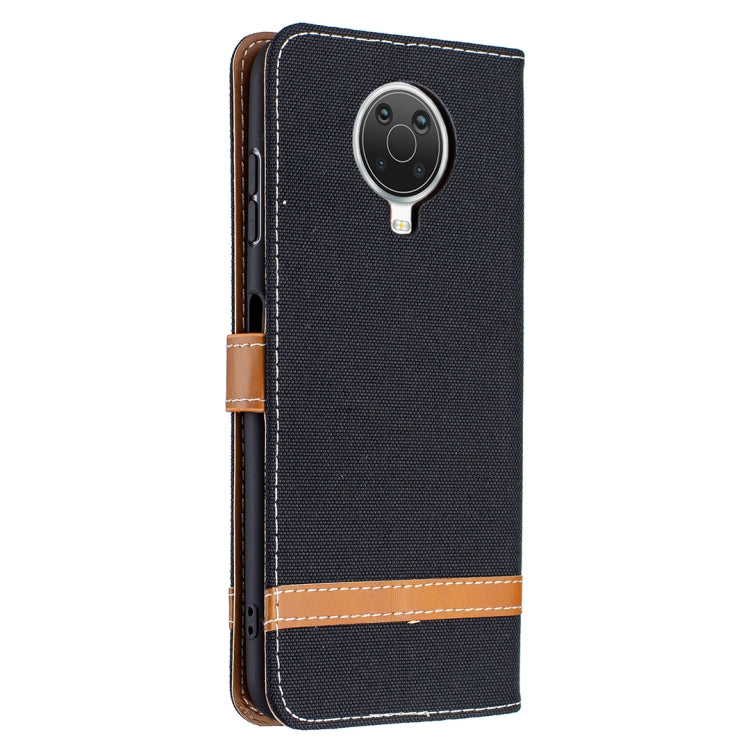 For Nokia G20 / G10 Color Matching Denim Texture Horizontal Flip Leather Case with Holder & Card Slots & Wallet & Lanyard