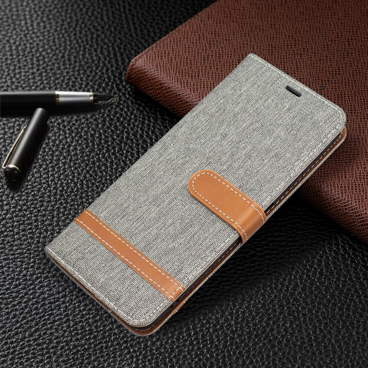 For Nokia G20 / G10 Color Matching Denim Texture Horizontal Flip Leather Case with Holder & Card Slots & Wallet & Lanyard