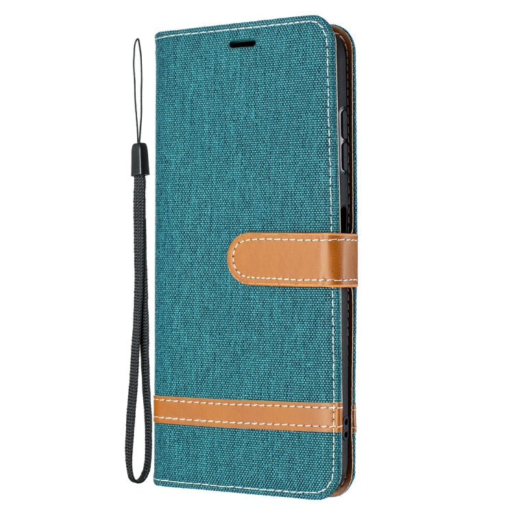 For Nokia G20 / G10 Color Matching Denim Texture Horizontal Flip Leather Case with Holder & Card Slots & Wallet & Lanyard