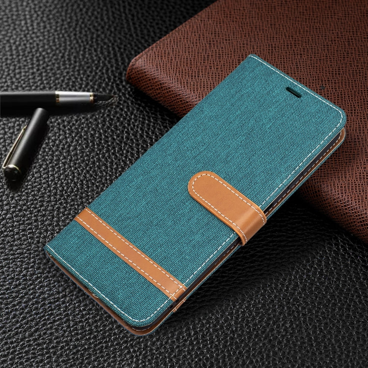 For Nokia G20 / G10 Color Matching Denim Texture Horizontal Flip Leather Case with Holder & Card Slots & Wallet & Lanyard