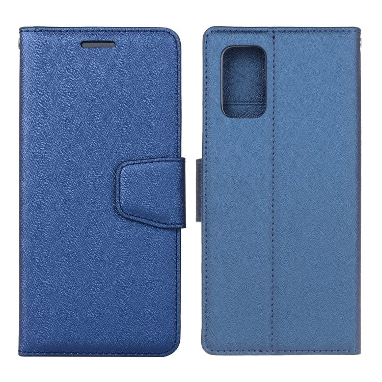 For Huawei P smart 2021 / Y7a Silk Texture Horizontal Flip Leather Case with Holder & Card Slots & Wallet & Photo Frame
