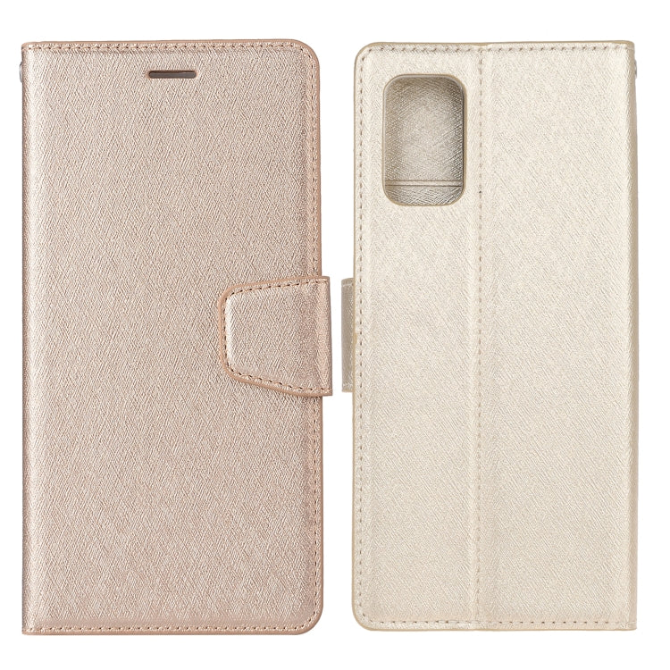 For Huawei P smart 2021 / Y7a Silk Texture Horizontal Flip Leather Case with Holder & Card Slots & Wallet & Photo Frame