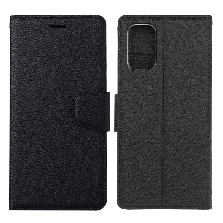 For Huawei P smart 2021 / Y7a Silk Texture Horizontal Flip Leather Case with Holder & Card Slots & Wallet & Photo Frame
