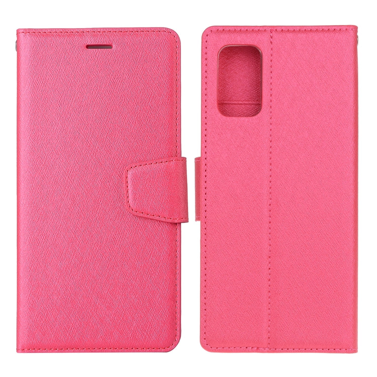 For Huawei P smart 2021 / Y7a Silk Texture Horizontal Flip Leather Case with Holder & Card Slots & Wallet & Photo Frame