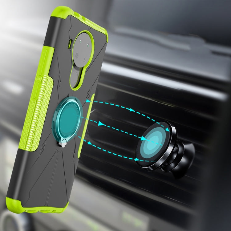 For Nokia 3.4 / 5.4 Machine Armor Bear Shockproof PC + TPU Protective Case with Ring Holder