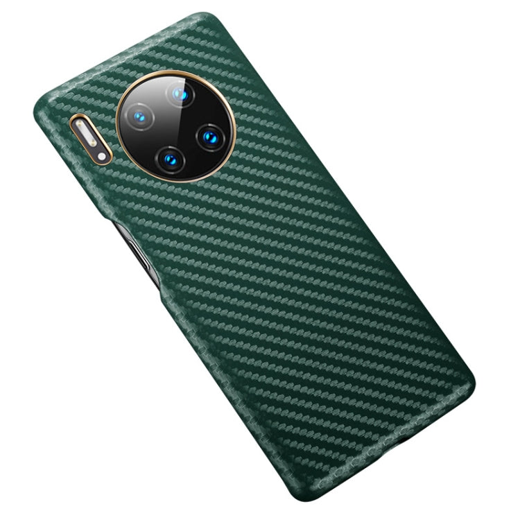 For Huawei Mate 30 Pro Carbon Fiber Leather Texture Kevlar Anti-fall Phone Protective Case