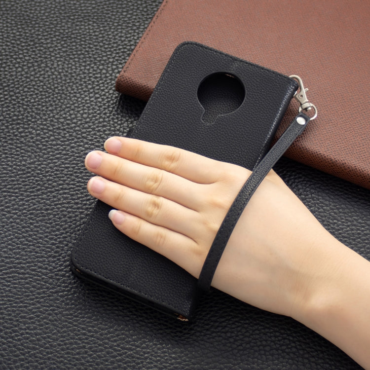 For Nokia G20 / G10 Litchi Texture Pure Color Horizontal Flip Leather Case with Holder & Card Slots & Wallet & Lanyard