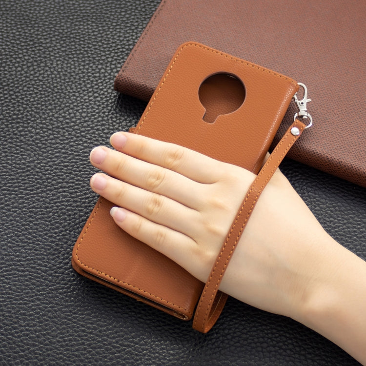 For Nokia G20 / G10 Litchi Texture Pure Color Horizontal Flip Leather Case with Holder & Card Slots & Wallet & Lanyard