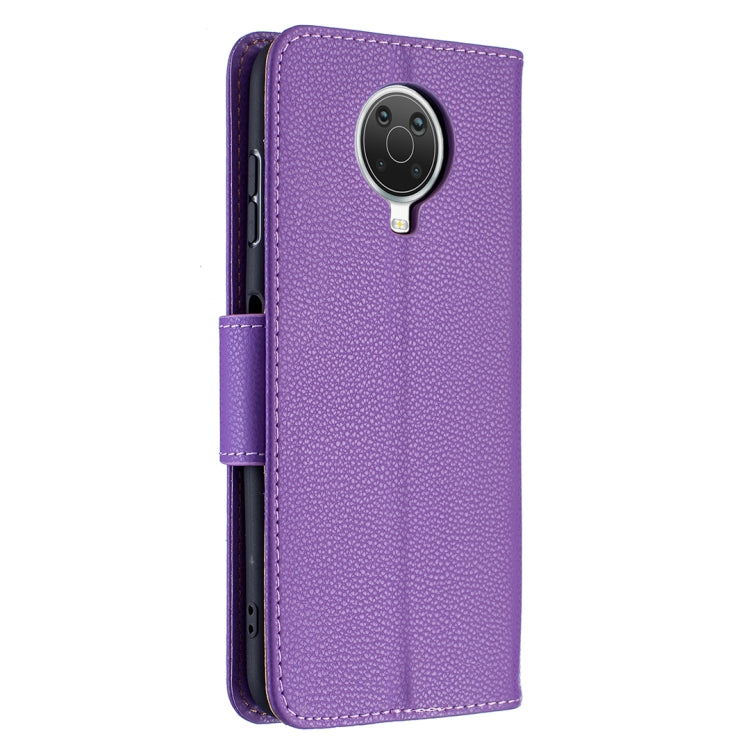 For Nokia G20 / G10 Litchi Texture Pure Color Horizontal Flip Leather Case with Holder & Card Slots & Wallet & Lanyard