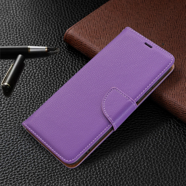 For Nokia G20 / G10 Litchi Texture Pure Color Horizontal Flip Leather Case with Holder & Card Slots & Wallet & Lanyard