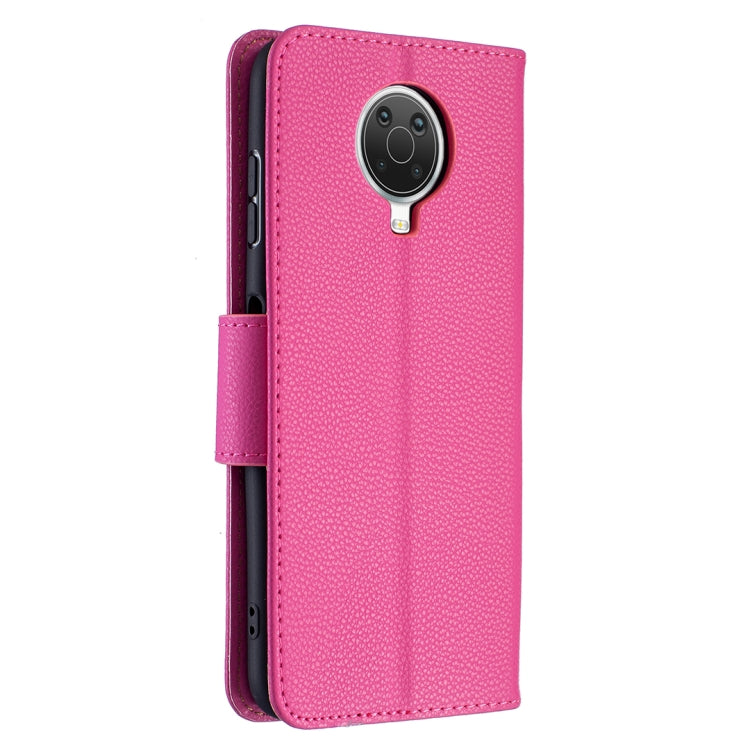 For Nokia G20 / G10 Litchi Texture Pure Color Horizontal Flip Leather Case with Holder & Card Slots & Wallet & Lanyard