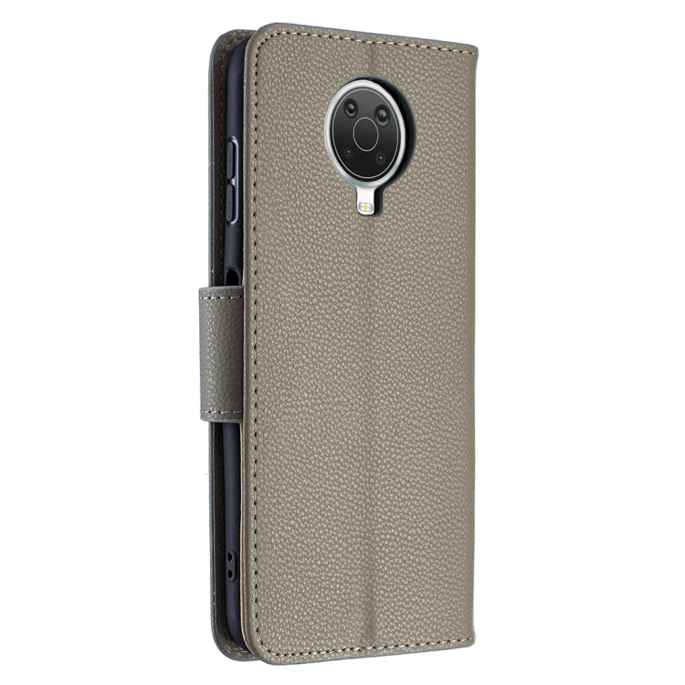 For Nokia G20 / G10 Litchi Texture Pure Color Horizontal Flip Leather Case with Holder & Card Slots & Wallet & Lanyard