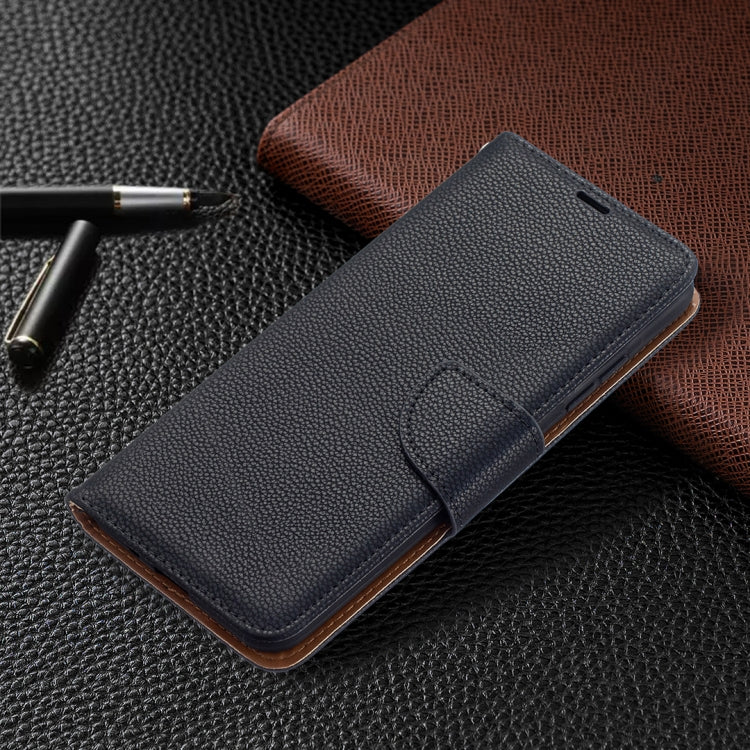 For Nokia 1.4 Litchi Texture Pure Color Horizontal Flip Leather Case with Holder & Card Slots & Wallet & Lanyard