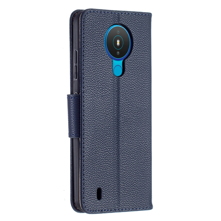 For Nokia 1.4 Litchi Texture Pure Color Horizontal Flip Leather Case with Holder & Card Slots & Wallet & Lanyard