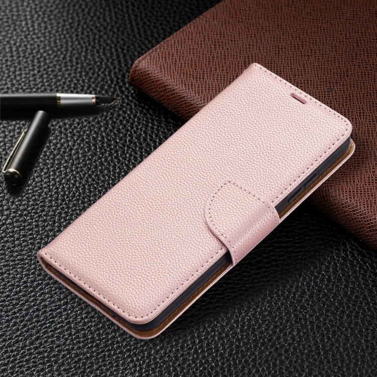 For Nokia 1.4 Litchi Texture Pure Color Horizontal Flip Leather Case with Holder & Card Slots & Wallet & Lanyard
