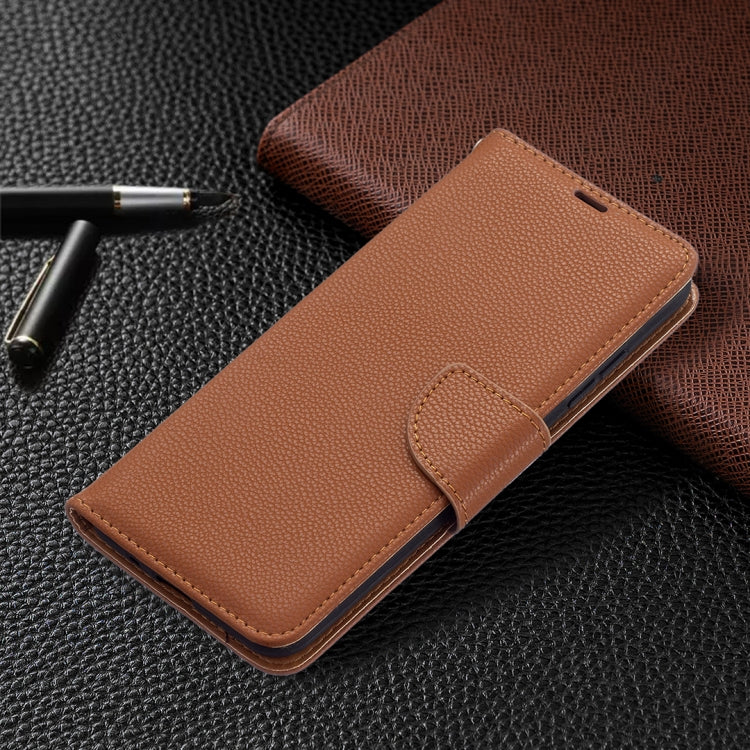 For Nokia 1.4 Litchi Texture Pure Color Horizontal Flip Leather Case with Holder & Card Slots & Wallet & Lanyard