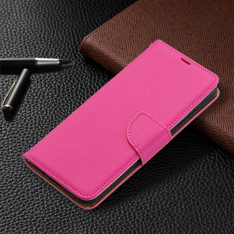 For Nokia 1.4 Litchi Texture Pure Color Horizontal Flip Leather Case with Holder & Card Slots & Wallet & Lanyard