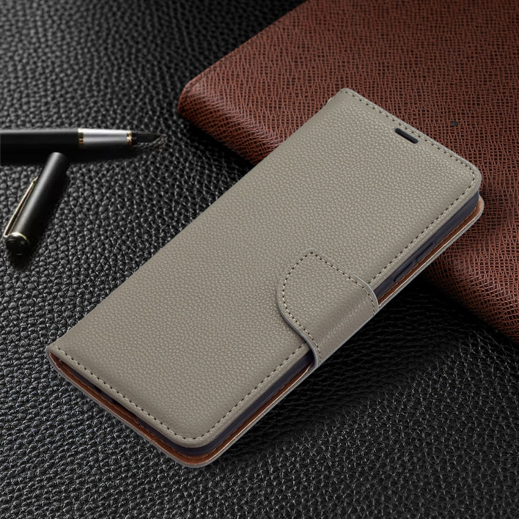 For Nokia 1.4 Litchi Texture Pure Color Horizontal Flip Leather Case with Holder & Card Slots & Wallet & Lanyard