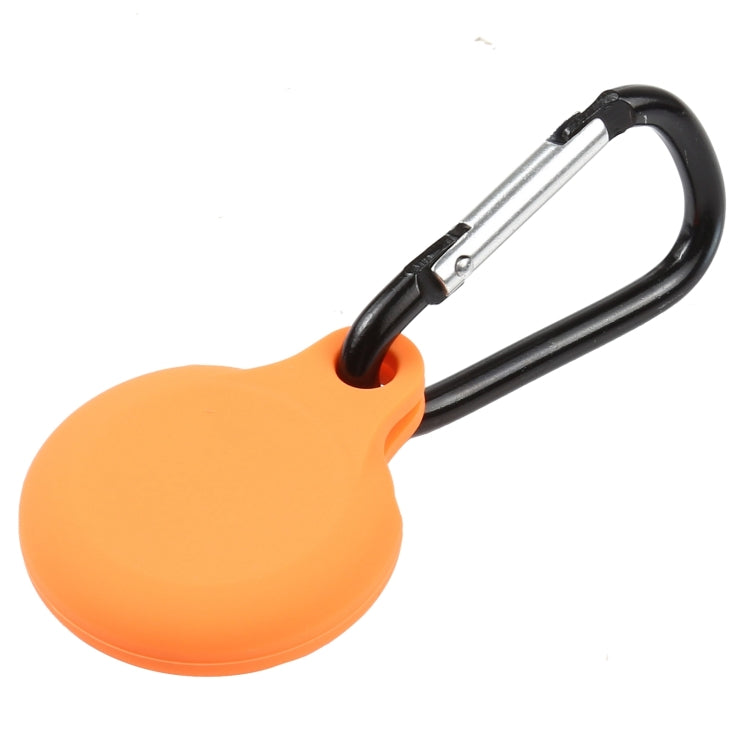 Silica Gel Hollow Out Anti-scratch Shockproof Protective Cover Soft Case with Keychain Ring Loop For AirTag