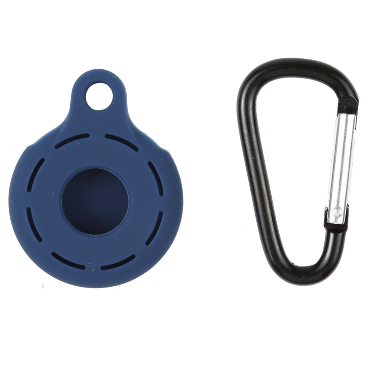 Silica Gel Hollow Out Anti-scratch Shockproof Protective Cover Soft Case with Keychain Ring Loop For AirTag