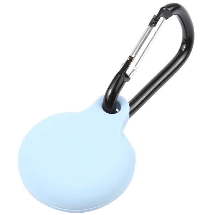 Silica Gel Hollow Out Anti-scratch Shockproof Protective Cover Soft Case with Keychain Ring Loop For AirTag