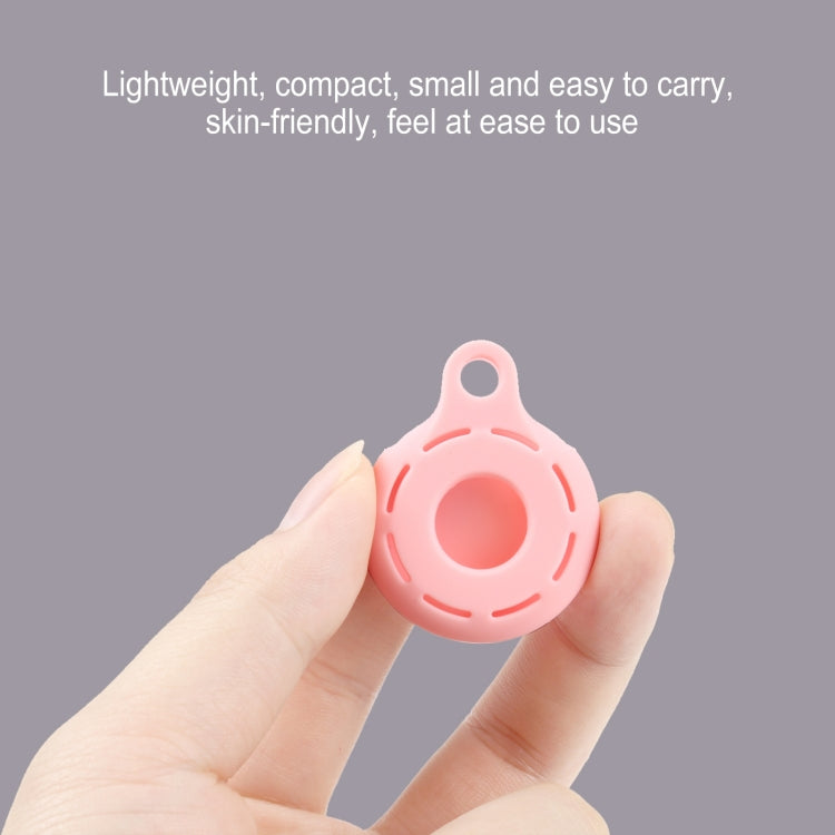 Silica Gel Hollow Out Anti-scratch Shockproof Protective Cover Soft Case with Keychain Ring Loop For AirTag
