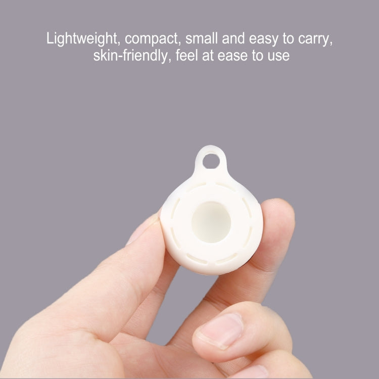 Silica Gel Hollow Out Anti-scratch Shockproof Protective Cover Soft Case with Keychain Ring Loop For AirTag