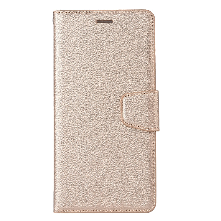 For Xiaomi Mi 10 Lite 5G Silk Texture Horizontal Flip Leather Case with Holder & Card Slots & Wallet & Photo Frame