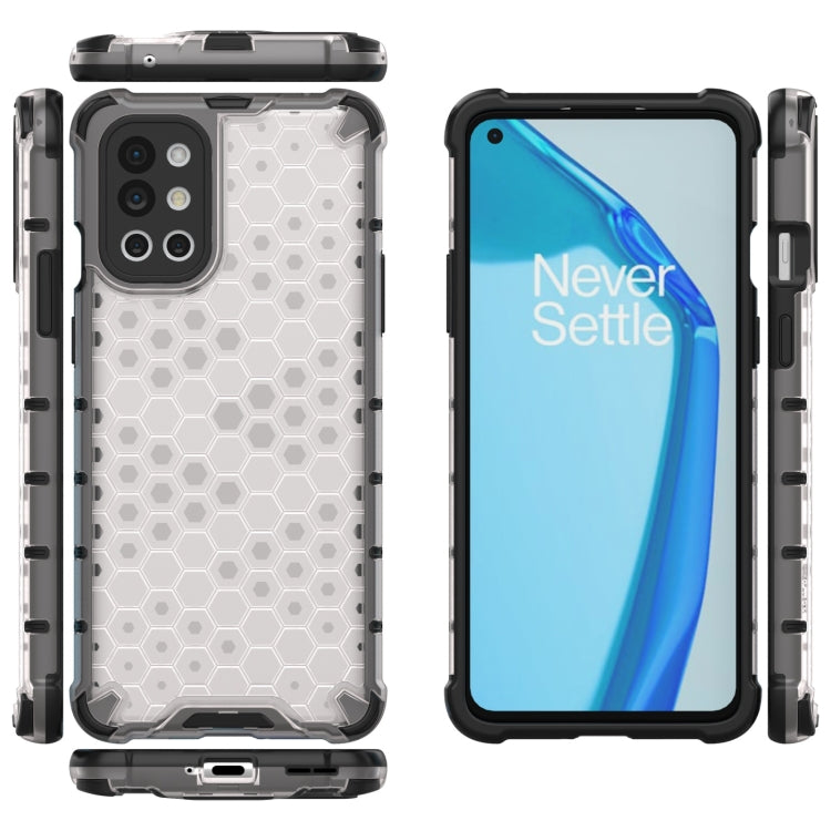 For OnePlus 9R Shockproof Honeycomb PC + TPU Case