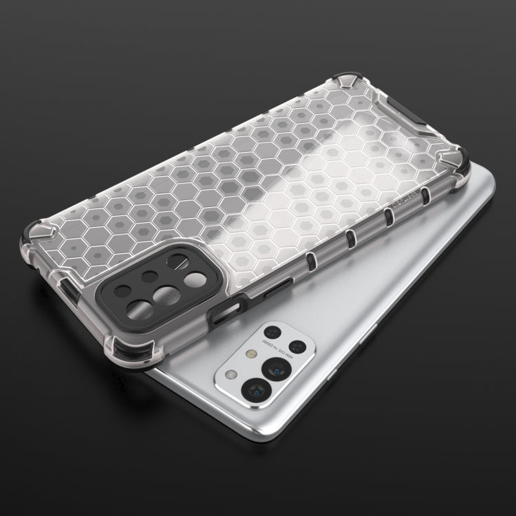 For OnePlus 9R Shockproof Honeycomb PC + TPU Case