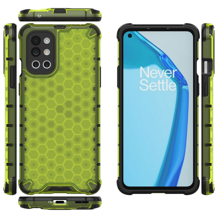 For OnePlus 9R Shockproof Honeycomb PC + TPU Case