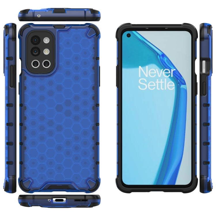 For OnePlus 9R Shockproof Honeycomb PC + TPU Case