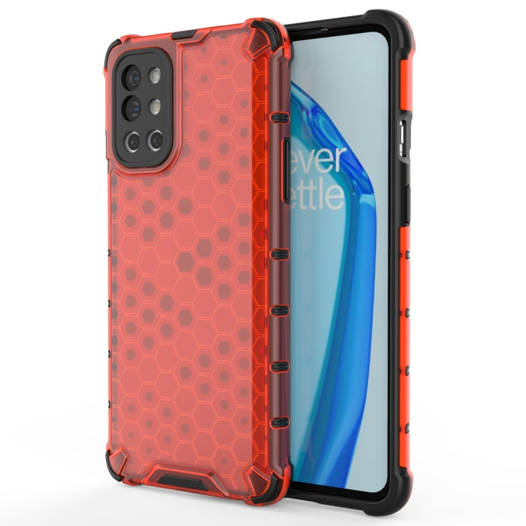 For OnePlus 9R Shockproof Honeycomb PC + TPU Case